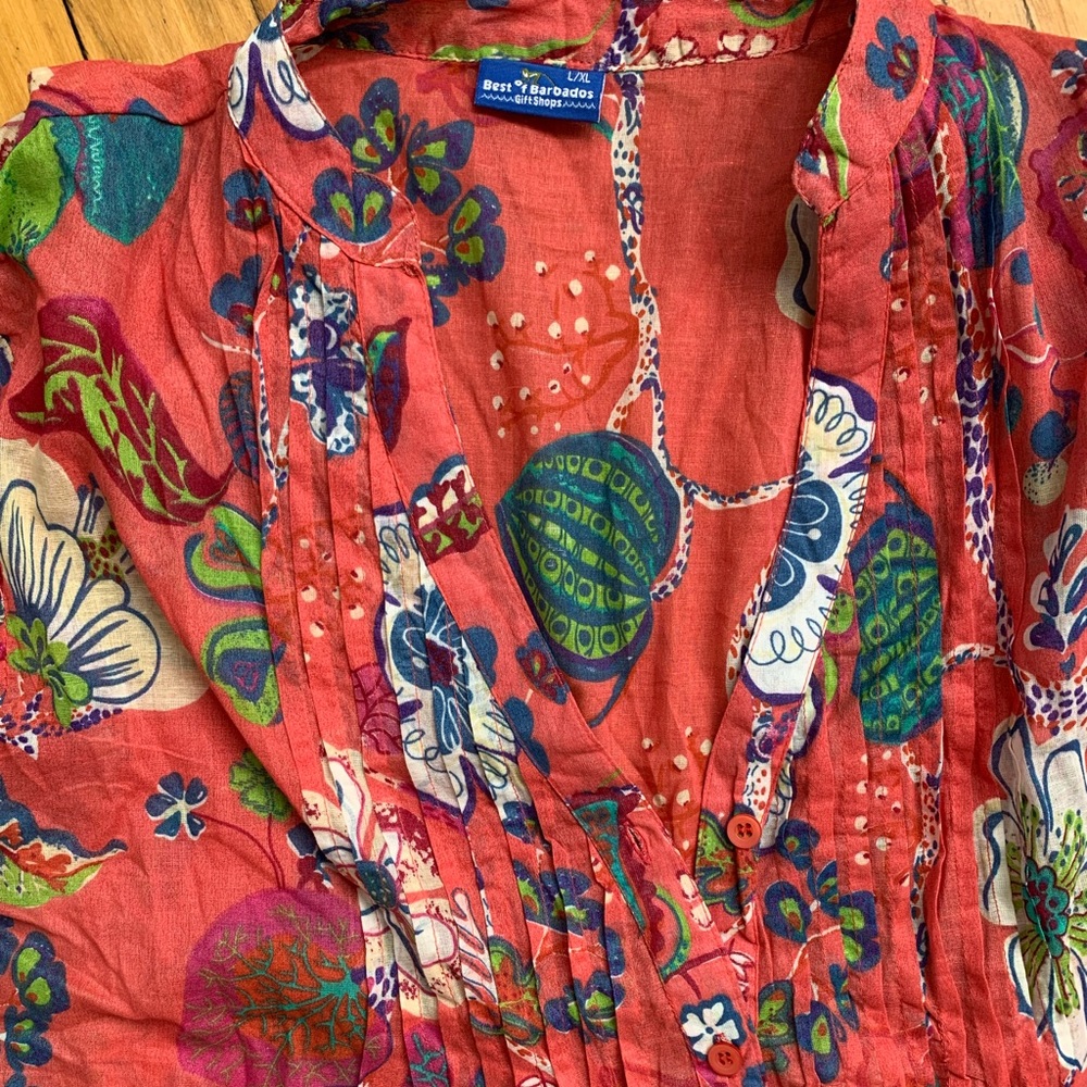 Floral Beach Cover Up